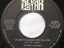 PIERRE LANDRY Les Beatles sur ton perron OBSCURE FRENCH CANADA POP  45