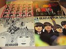 4x Beatles - For Sale, Revolver, Yeah, A hard Day`s.. Originale