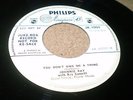 JOHNNIE RAY - YOU DONT OWE ME A THING -  PHILIPS JUKE BOX DEMO JK.1004