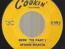 Spider Martin - Here 'Tis Part 1 - Cookin'  - Rare 1960s Jazz Funk Soul mod 45