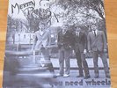 MERTON PARKAS - YOU NEED WHEELS - BLACK & WHITE SLEEVE - MOD REVIVAL