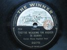 CORNER HOUSE RAGTIME BAND 1917 EDISON BELL WINNER 78, STRING BAND RARITY