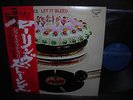Rolling Stones Let it Bleed Japan LP RED OBI BOOKLET