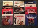 James Bond 007 Movie Soundtrack - Set of 13 LPs plus bonus