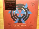 CHVRCHES fully signed THE BONES OF WHAT YOU BELIEVE vinyl LP record album