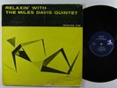 MILES DAVIS QUINTET Relaxin' LP on Prestige mono