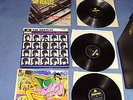 4xORIGINAL BEATLES LPs PLEASE PLEASE ME/WITH THE BEATLES/HARD DAYS NIGHT/OLDIES