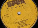 ALTON ELLIS/KEITH HUDSON/SKINHEAD REGGAE/SPUR SP3/ALL YOU NEED IS LOVE..EX
