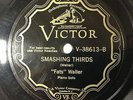 Jazz 78rpm - Fats Waller on Victor 38613 - piano solos