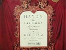 Haydn(Vinyl LP G/c ED 1)The Solomon Symphonies No.9 & 10-HMV-ASD 340-UK-VG+/Ex