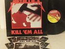 METALLICA - KILL 'EM ALL 1983 vinyl LP MUSIC FOR NATIONS MFN 7 + in sl