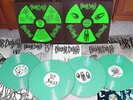 NUCLEAR DEATH 5 years of Death BOX SET 4 LP autopsy sarcofago impetigo carcass