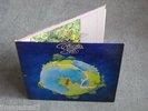 YES FRAGILE LP ORIG UK 1971 RED/PLUM ATLANTIC EX+ 1ST PRESS +BOOKLET