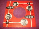 RARE/POCHETTE ROUGE SP/JOHNNY HALLYDAY/VOGUE/JUKE BOX/T'AIMER FOLLEMENT