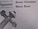 FRANCO GULLI VIOLIN GIURANNA ROSSI PAGANINI MOZART LIVE ARCHIVIO MINT scelled