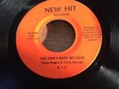 K.I.C. modern soul boogie 45 You Don't Want My Love/Let's Go Disco   New Hit