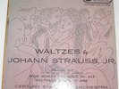ANDY WARHOL COVER ART: WALTZES By JOHANN STRAUSS RCA CAMDEN CAE 158 7