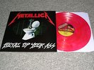 Metallica - Metal Up Your Ass (Super Rare Pressing On Clear Red Marbled Vinyl)