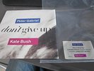 kate bush / peter gabriel rare limited edition poster sleeve 45 dont give up