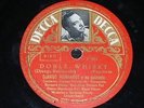 JAZZ 78 rpm RECORD Decca photo DJANGO REINHARDT Doble whisky / Pienso en ti