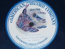 PICTURE 78 rpm RECORD American Record Company REGIMENTAL BAND REPUBLIC Blue wax