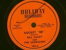RARE Rockabilly 78 BILL HALEY AND THE SADDLEMEN 