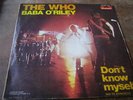 THE WHO- Baba O'Riley RARE SPAIN P/S 45 Unique Spanish cover 1971