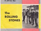 ROLLING STONES It's All Over Now RARE Sweden 45 UNIQUE swedish p/s LISTEN