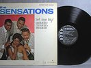 1963 DOO-WOP R&B LP - THE SENSATIONS - LET ME IN / MUSIC,MUSIC, MUSIC - VG++