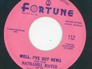Detroit R&B / New Breed - Nathaniel Mayer - Work It Out / Well, I've got News