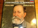 ROGE DUTOIT Saint-Saens The 5 Piano Concertos 3-LP-Box DECCA Digital