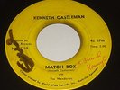 KENNETH CASTLEMAN WITH THE WANDERERS MATCH BOX 45 WORLD WIDE ROCKABILLY HEAR