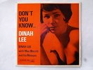 DINAH LEE WITH MAX MERRITT AND HIS METEORS - DON'T YOU KNOW - AUS. EP