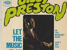 BILLY PRESTON scarce/Rare FRENCH EP 45 LET THE MUSIC PLAY great condition 
