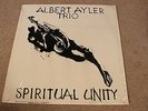 RARE JAZZ LP/ ALBERT AYLER TRIO 