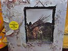 LED ZEPPELIN RARE SEALED LP LED ZEPPELIN IV 1981 USA PRESS w/2STICKERS OUT/PRINT