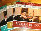 Hyman BRESS Bach Sonatas Partitas Violin Solo 3-LP-Set Eurodisc ED1