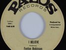 R&B Soul 45 FENTON ROBINSON I Believe PALOS HEAR