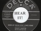 ROCKABILLY INSTRO 45 Grady Martin (Decca 30022) When My Dream Boat Comes Home M-