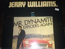 Jerry Williams Mr. Dynamite Explodes Again VG+ Vinyl + Jacket RARE ONE
