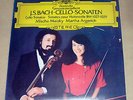 Mischa MAISKY Martha ARGERICH J.S. BACH CELLO SONATEN ARGENTINA LP free ship