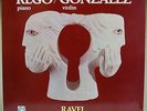 RAVEL DEBUSSY SONATAS VIOLIN PIANO MANUEL REGO RUBEN GONZALEZ  RARE LP