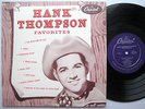 HANK THOMPSON favorites ORIGINAL Capitol H-9111 10