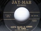 the SHANTONS featuring SKIP JACKSON Santa Claus Is Coming To Town 45 BB356 HEAR