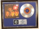ABBA, The Day Before You Came, mit Cover Platin Record, Schallplatte Award, gold