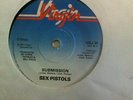 Sex Pistols Submission Virgin VDJ 24  promo 1 sided  1977 punk rock classic