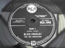 ELVIS PRESLEY DON'T / I BEG OF YOU RCA.1043 RARE 78 RPM RECORD