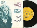 PATTY PRAVO  Non Andare Via  Un Poco Di  Turkey  Turkish Edition Unique PS 7