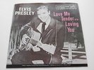 ELVIS PRESLEY 45  LOVE ME TENDER LOVING YOU  GOLD VINYL  50TH ANNIVERSARY
