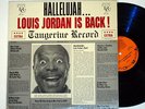 LOUIS JORDAN: HALLELUJAH, LOUIS JORDAN IS BACK tangerine LP / r&b swing MONO NM